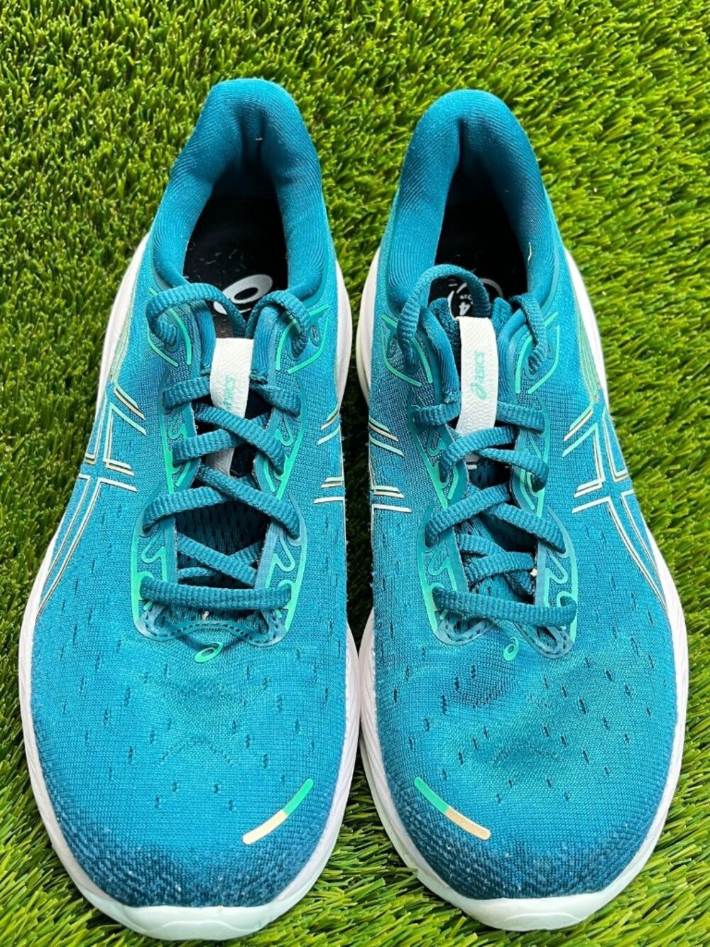 Asics Gel Cumulus 26 Womens Size 9.5 Blue White Athletic Running Shoes Sneakers - Picture 5 of 10